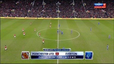 Манчестер Юнайтед - Эвертон / Чемпионат Англии 2012-13 / 26-й тур