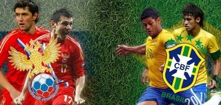 Россия - Бразилия / Товарищеский матч