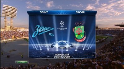 Зенит - Пасуш де Феррейра / Лига Чемпионов 2013-14 / Раунд плей-офф
