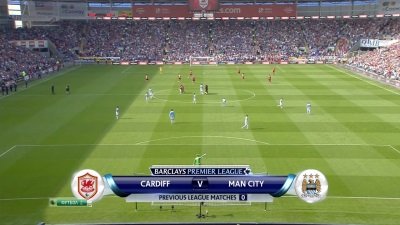 Кардифф Сити - Манчестер Сити / Чемпионат Англии 2013-14 / 2-й тур