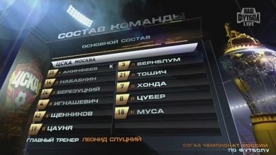 Спартак - ЦСКА / Чемпионат России 2013-14 / 9-й тур