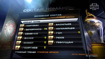 Амкар - Динамо / Чемпионат России 2013-14 / 14-й тур