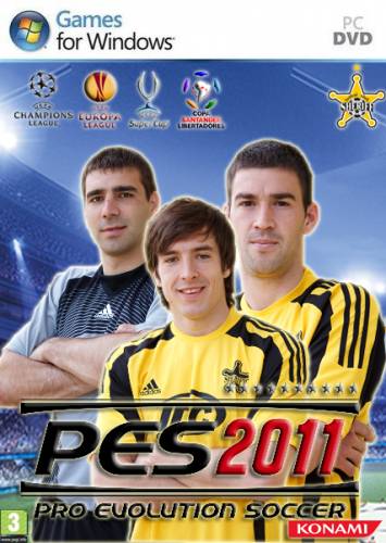 Первая официальная обложка PES 2011 в Тирасполе!