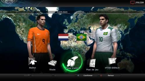 Скриншоты с полной версии PES 2011