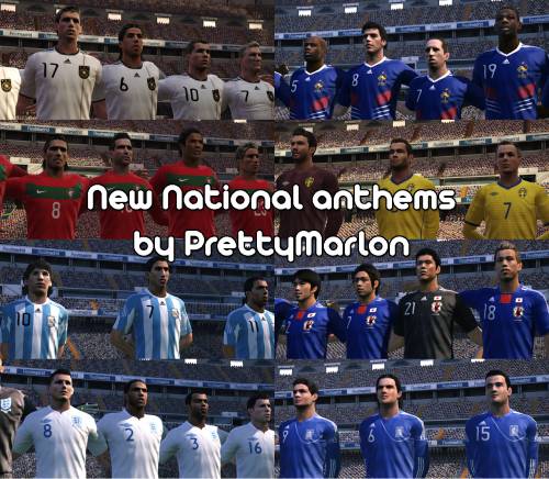 Патч гимнов для PES 2011