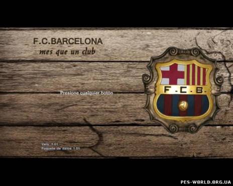 FC Barcelona Menu