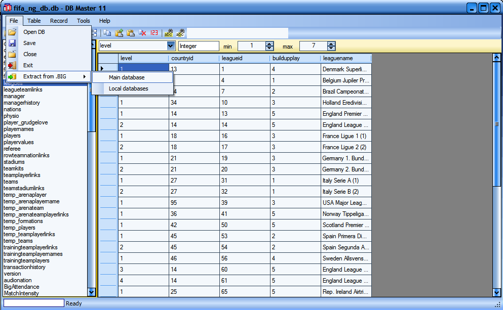 DB Master 11 Beta 3