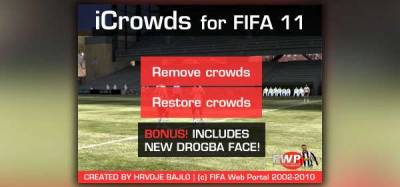 FIFA 11 iCrowds Patch. Устраняем лаги.