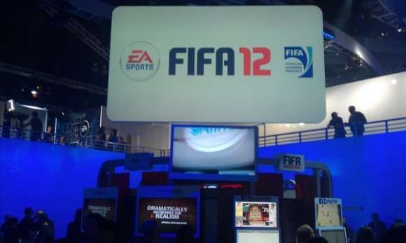 FIFA 12 3DS с выставочных залов E3