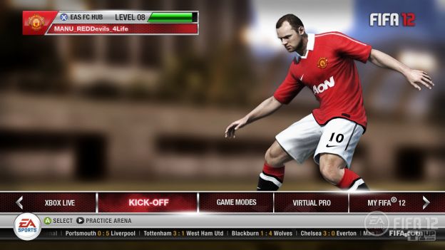 Новые аспекты FIFA 12 уже 11 июля