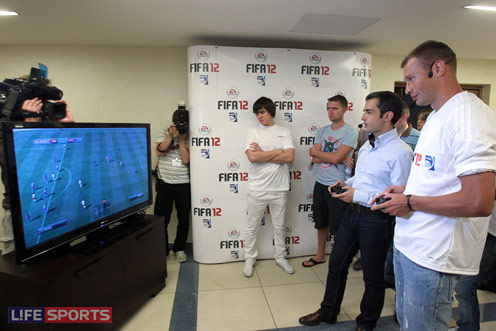 Презентация FIFA 12 в Москве