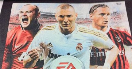 Официальная обложка FIFA 12 во Франции