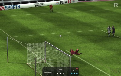 3D матч в FIFA Manager 12