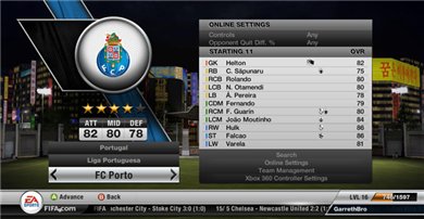 Скриншоты FIFA 12 онлайн