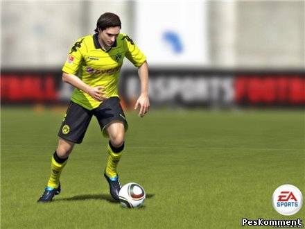 Видео геймплея FIFA 12. Dortmund - Marseille