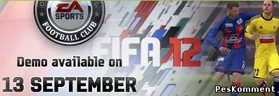 Демо версия FIFA 12 уже в России