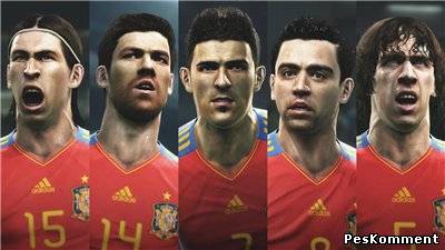 Первый официальный патч для PES 2012