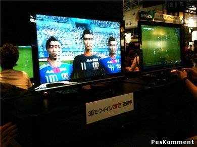 В PES 2012 будет 3D