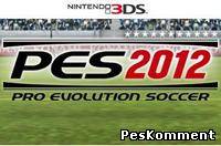 PES 2012 Nintendo 3DS трейлер