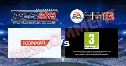 PES 2013 Vs FIFA 13 - кто в этом году лучше
