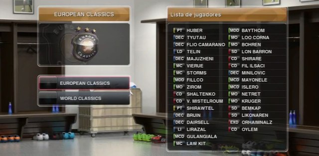 Классические сборные Мира и Европы доступны в PES 2014