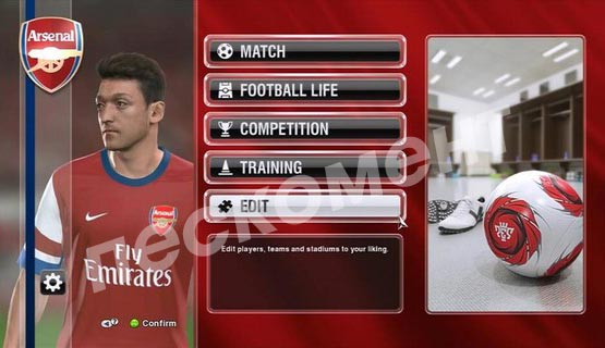Редактор в PES 2014 - создаем эмблемы и формы