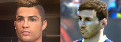Лица в PES 2014 будут добавлять и обновлять через DLC