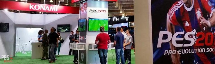 Игра PES 2015 представлена на игровой выставке Brasil Game Show