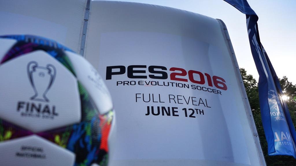 Официальный анонс PES 2016 уже 12 июня