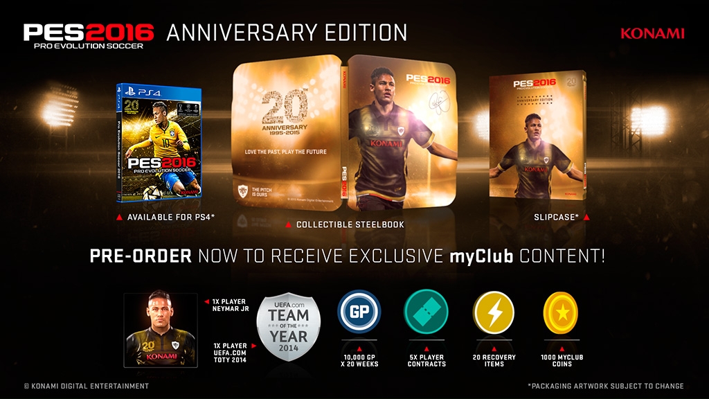 Эксклюзивное издание Pro Evolution Soccer 2016