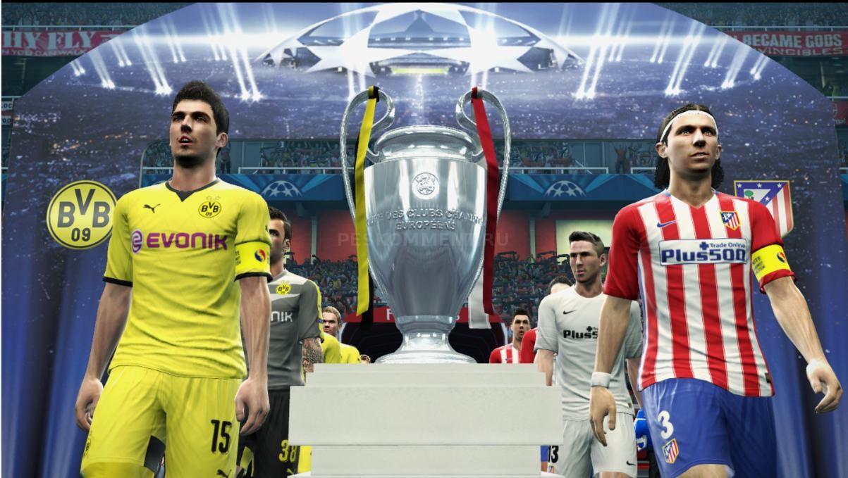 Красивые скриншоты из разных версий Pro Evolution Soccer