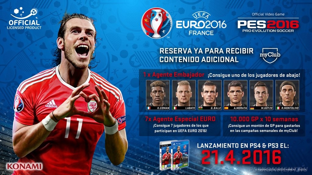 Бонусы за покупку EURO 2016 на PlayStation 4 и PlayStation 3