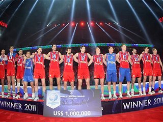 Россия — победитель Мировой лиги-2011